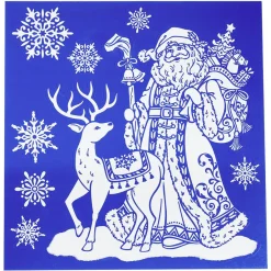 Sticker blanc pour fenêtre Noël-Gifi Clearance