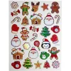 Sticker 3D fenêtre et mur Noël repositionnable x30-Gifi Online