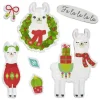 Sticker gel Noël Lama pour fenêtre-Gifi Online