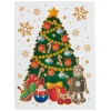 Sticker électrostatique motif sapin de Noël-Gifi Hot