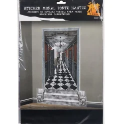 Sticker mural couloir hanté-Gifi Online