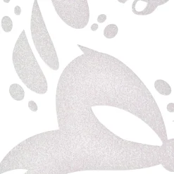 Sticker pour fenêtre couronne de Noël blanc-Gifi Hot