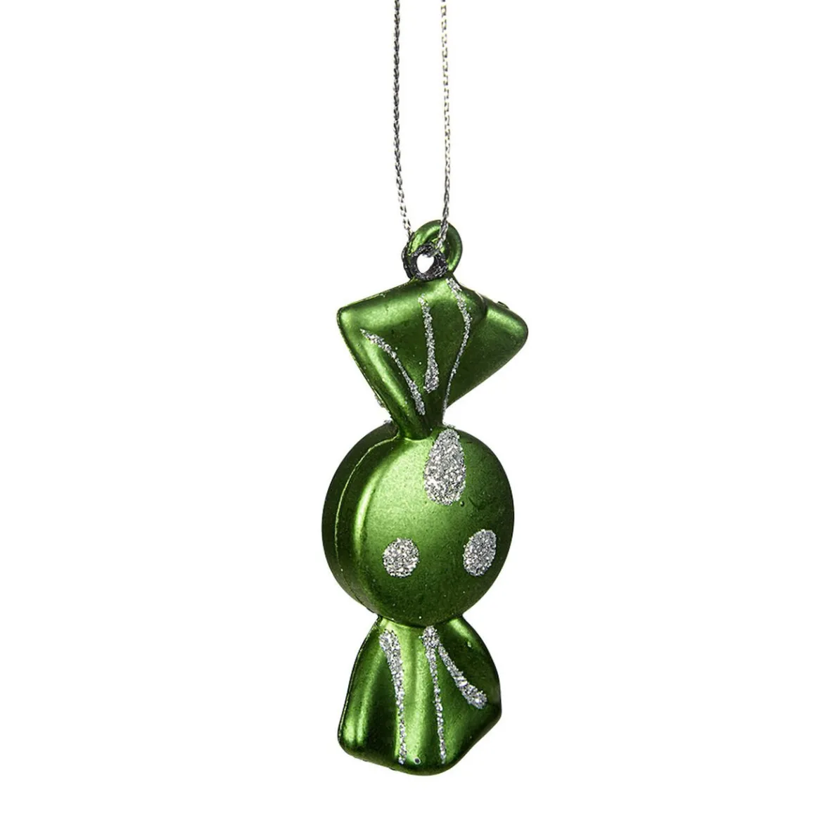 Supension forme Bonbons Noël rouge vert x9-Gifi Outlet