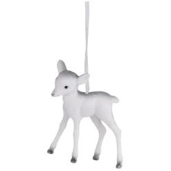 Suspension bébé renne 10x10cm - 2 modèles-Gifi Outlet