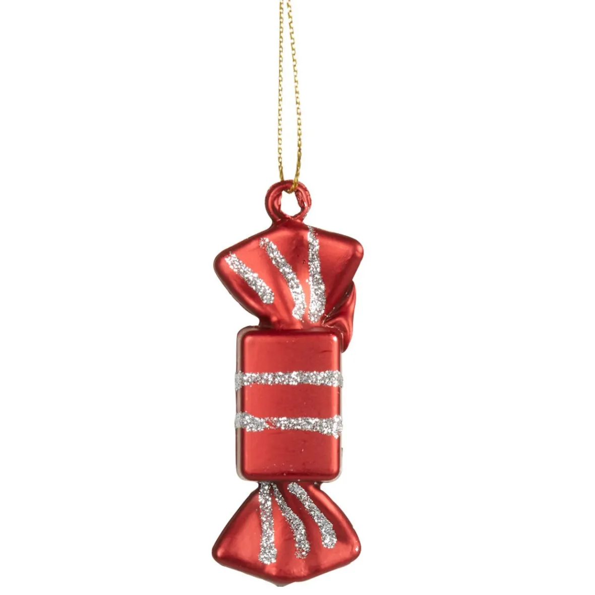 Suspension bonbon rouge et vert x6-Gifi Clearance