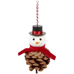 Suspension bonhomme de neige de Noël-Gifi Online