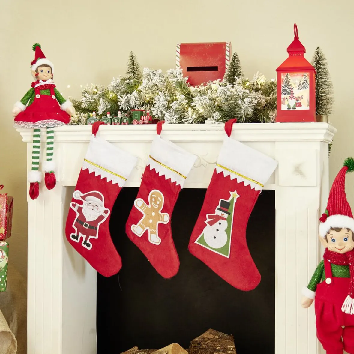 Suspension botte Noël-Gifi Outlet