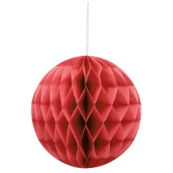 Suspension boule en papier rose-Gifi Clearance