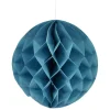 Suspension boule en papier bleu-Gifi Hot