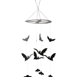 Suspension chandelier Halloween chauve-souris L31,8xl29,8cm-Gifi New