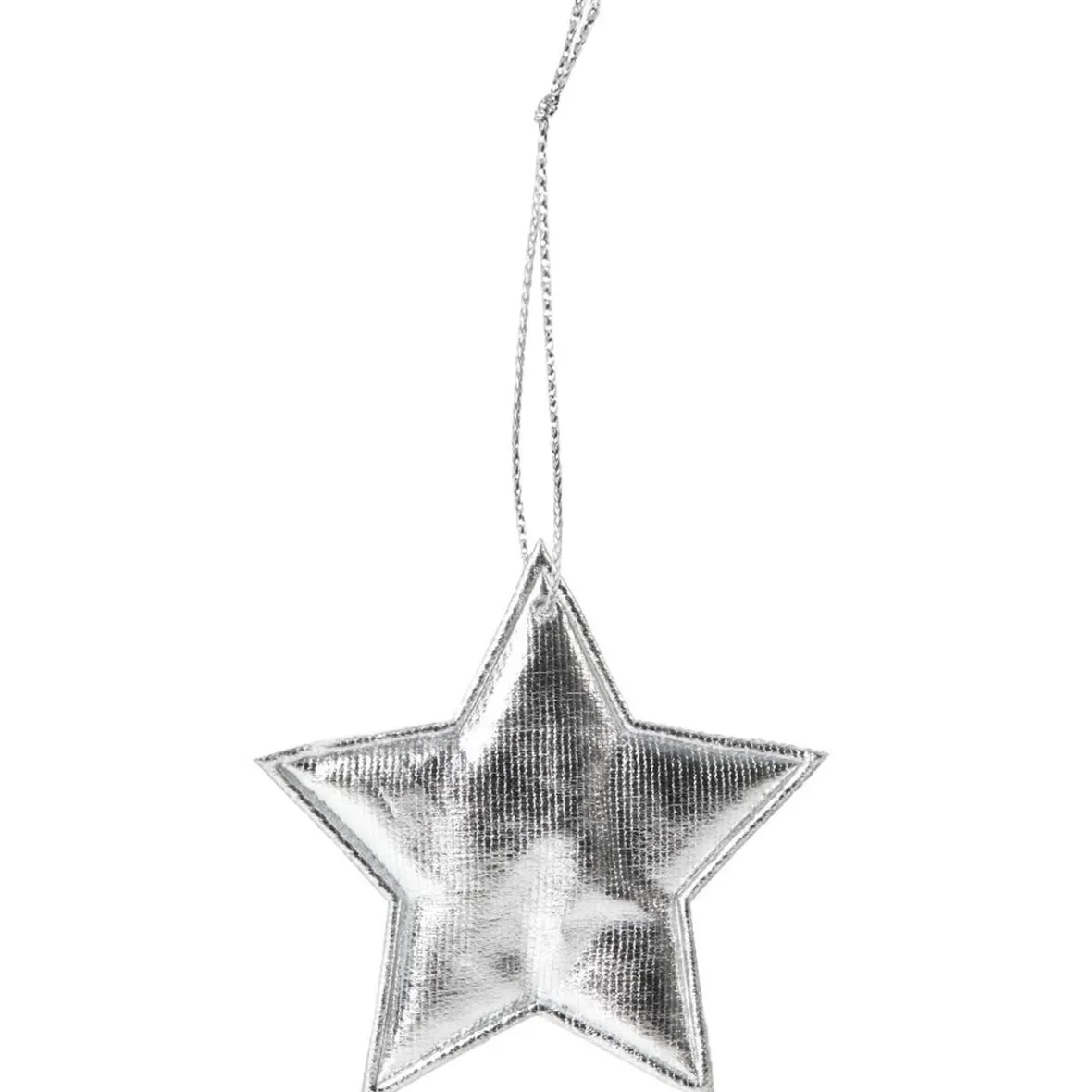 Suspension décoration sapin Noël argentée x30-Gifi New