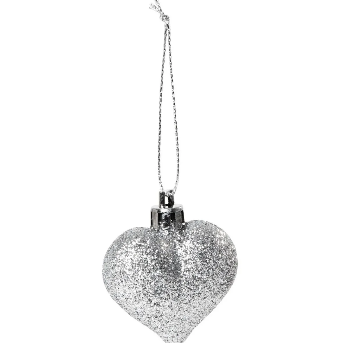 Suspension décoration sapin Noël argentée x30-Gifi New