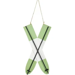 Suspension décorative skis bois-Gifi Hot