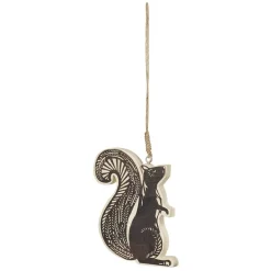 Suspension de Noël Animal en bois-Gifi Outlet