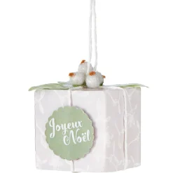Suspension de Noël cadeau miniature-Gifi
