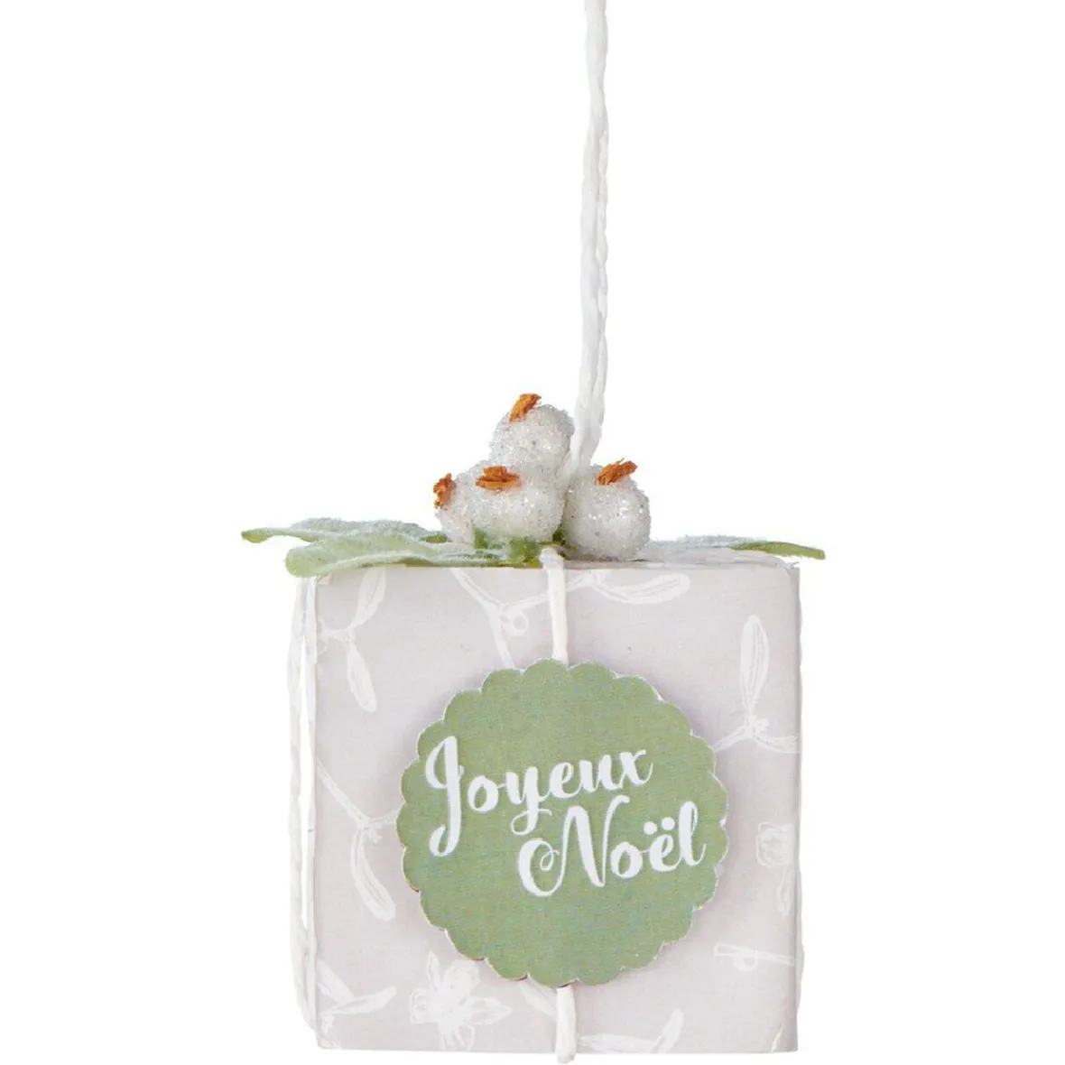 Suspension de Noël cadeau miniature-Gifi