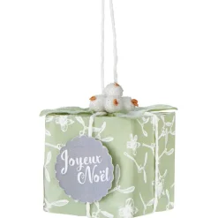 Suspension de Noël cadeau miniature-Gifi