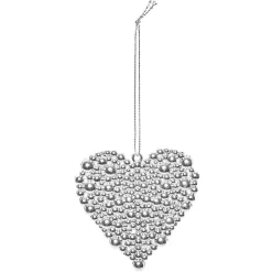 Suspension de Noël en métal doré ou argenté-Gifi New