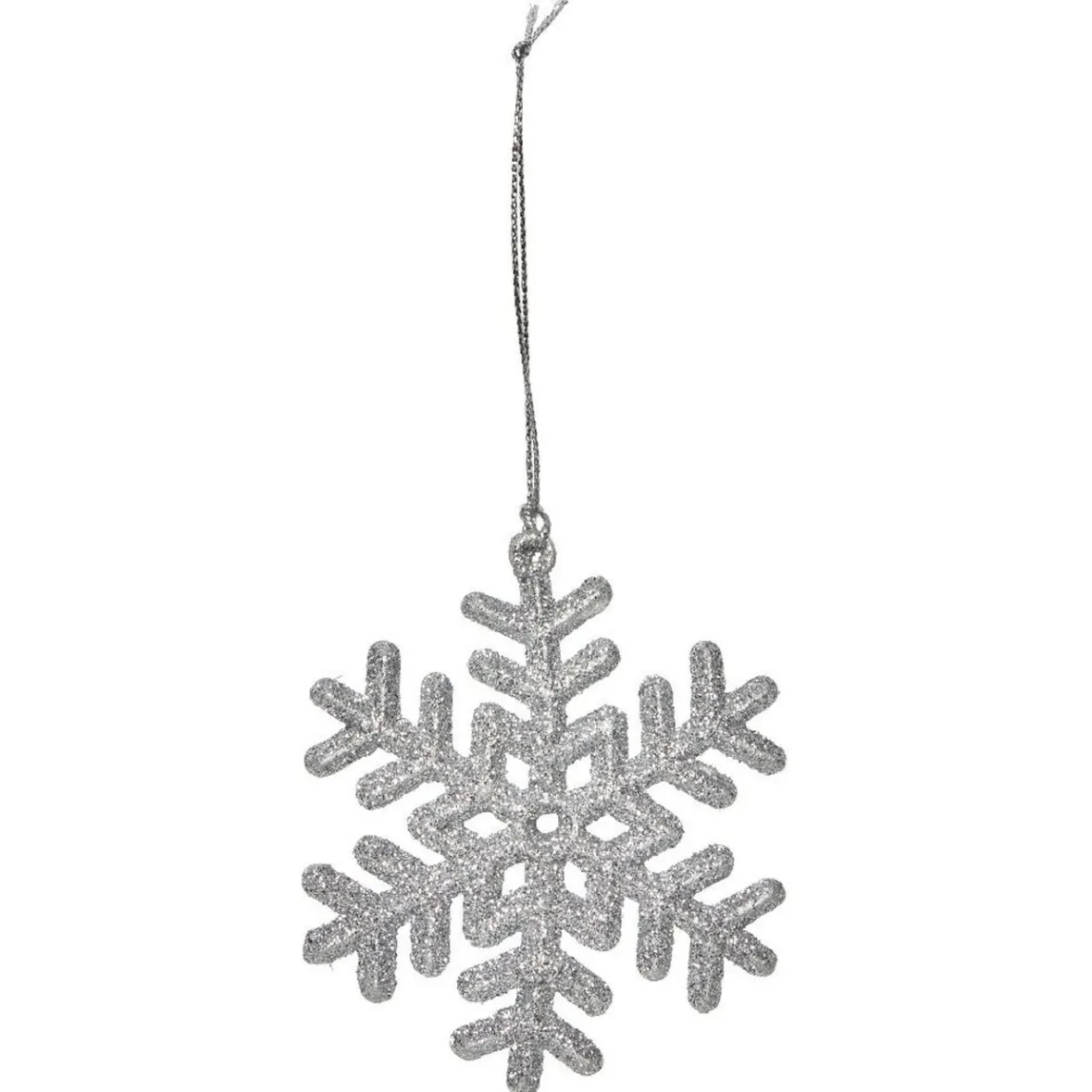 Suspension de Noël Flocon de neige blanc ou gris-Gifi Clearance