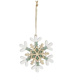 Suspension de Noël flocon esprit scandinave-Gifi Hot