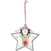 Suspension de Noël forme avec tête de renne en bois-Gifi Best