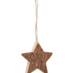 Suspension de Noël forme en bois-Gifi Clearance