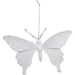 Suspension de Noël forme papillon brillant-Gifi Best