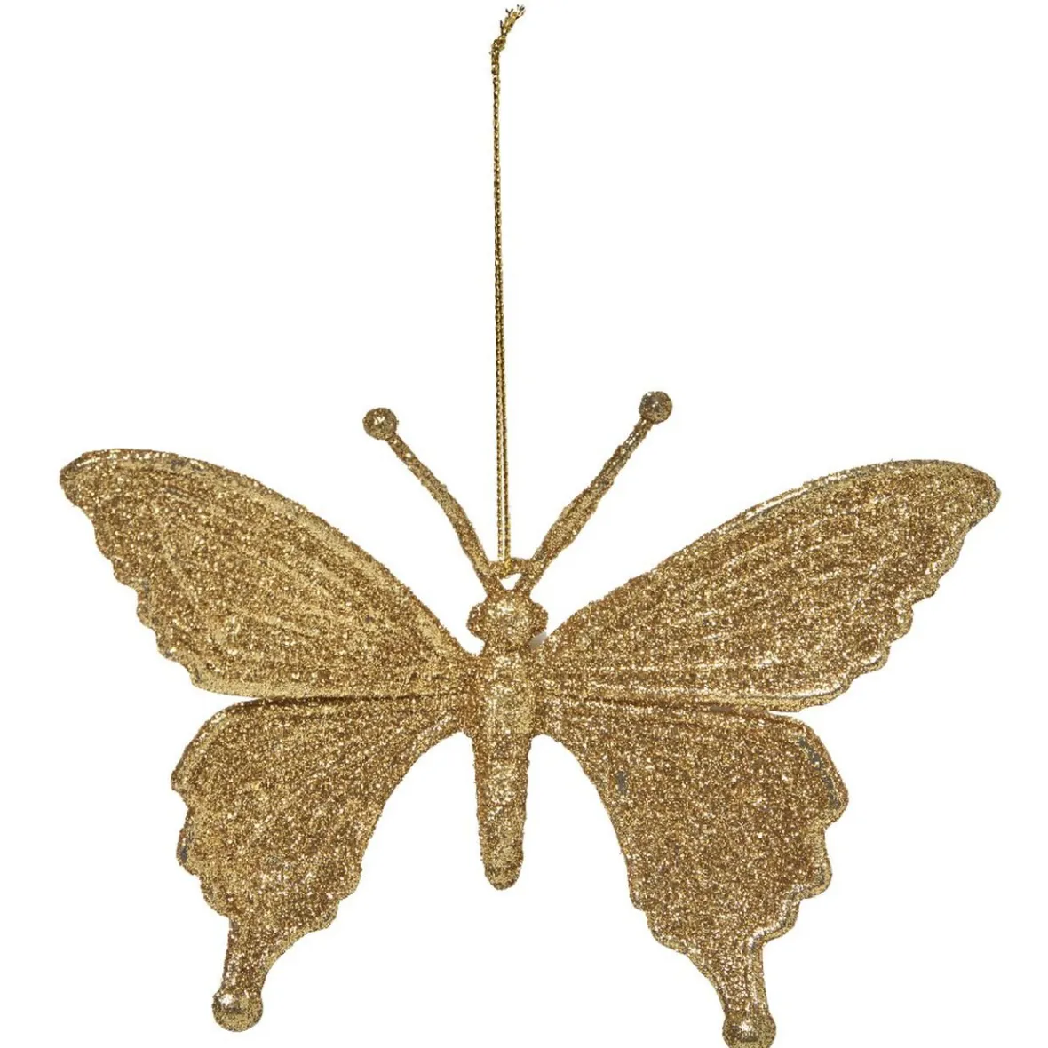 Suspension de Noël forme Papillon pailletté-Gifi Hot