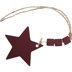 Suspension de Noël forme étoile mdf-Gifi Sale