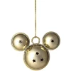 Suspension de Noël Grelot à tête de Mickey-Gifi Clearance