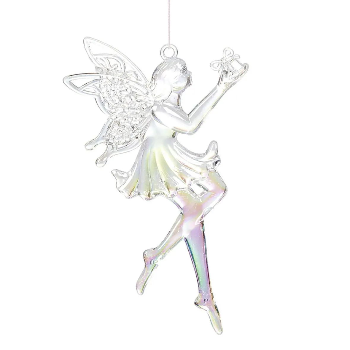 Suspension Fée en acrylique iridescent-Gifi Best