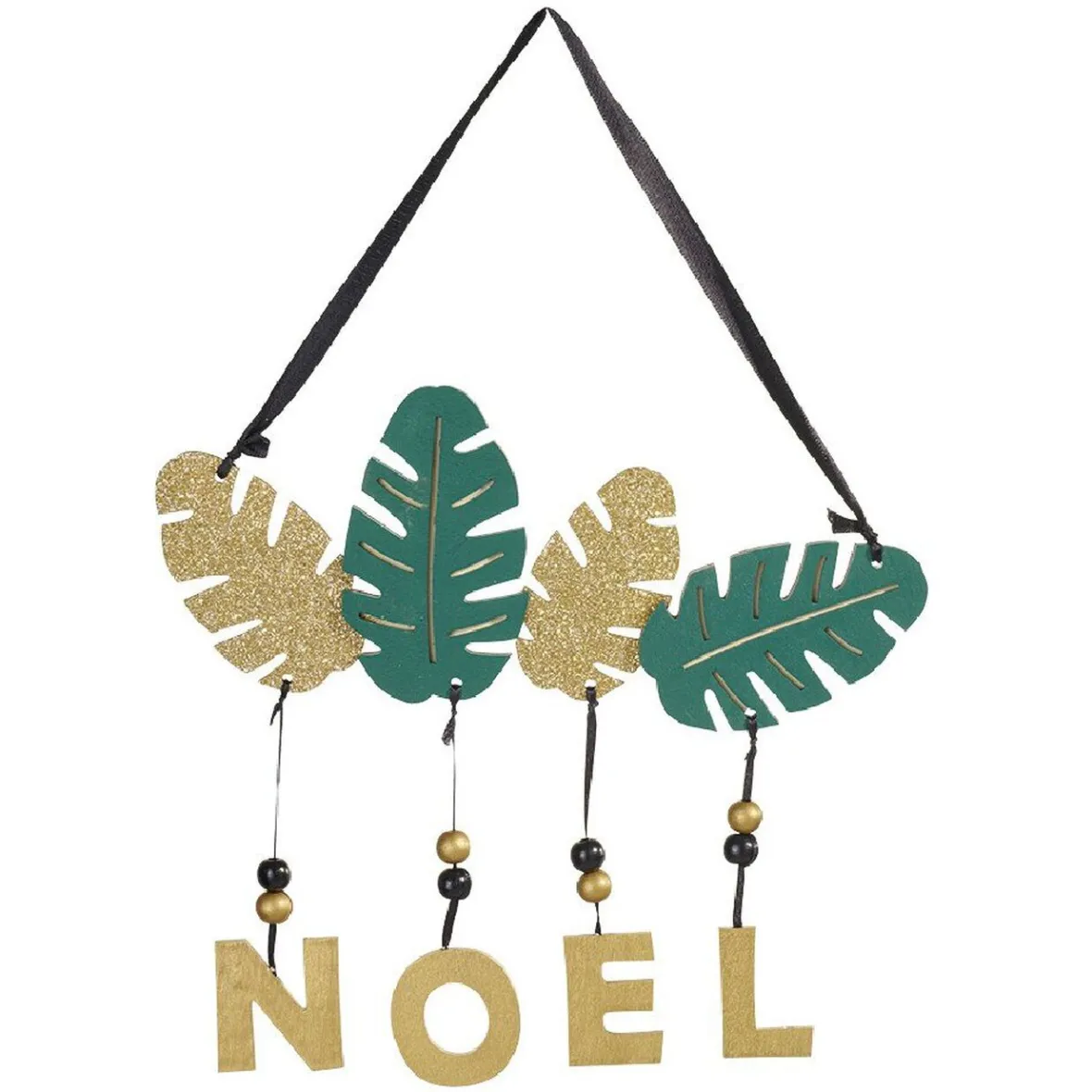 Suspension feuille et Noël tropical-Gifi Best