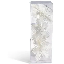 Suspension flocon argenté ou blanc Noël x3-Gifi Hot