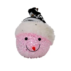 Suspension lumineuse bonhomme de neige 1 led multicolore-Gifi Discount