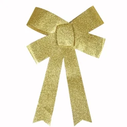 Suspension noeud doré pailleté Noël-Gifi Sale