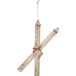 Suspension Paire de skis décoration Noël vintage-Gifi Best