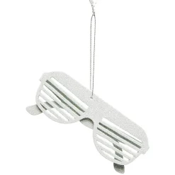 Suspension pour sapin de Noël lunettes pailletée-Gifi Online