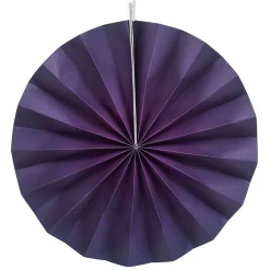 Suspension rosace papier violet x3-Gifi Online