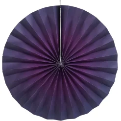 Suspension rosace papier violet x3-Gifi Online