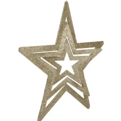 Suspension étoile dorée encastrée XXL-Gifi Hot