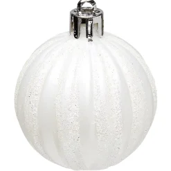 Suspensions de Noël plastique blanc-Gifi Clearance