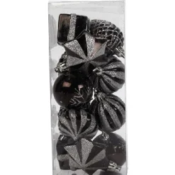 Suspensions Noel brillantes pailletées X12-Gifi