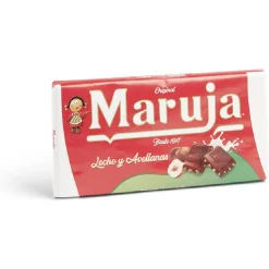 Tablette de chocolat au lait et noisettes Maruja 100g-Gifi Discount