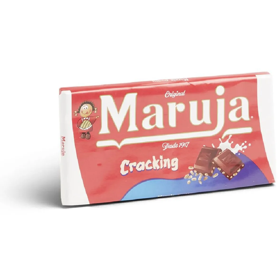 Tablette de chocolat au lait et riz soufflé Maruja 85g-Gifi New