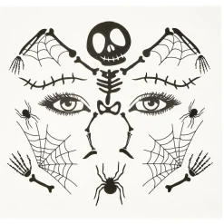 Tatouage éphémère visage enfant Halloween-Gifi