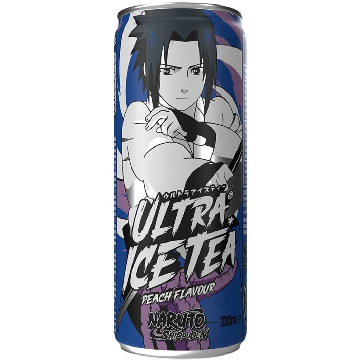 Thé glacé Ultra Ice Tea goût pêche Naruto Sasuke 330ml-Gifi Sale