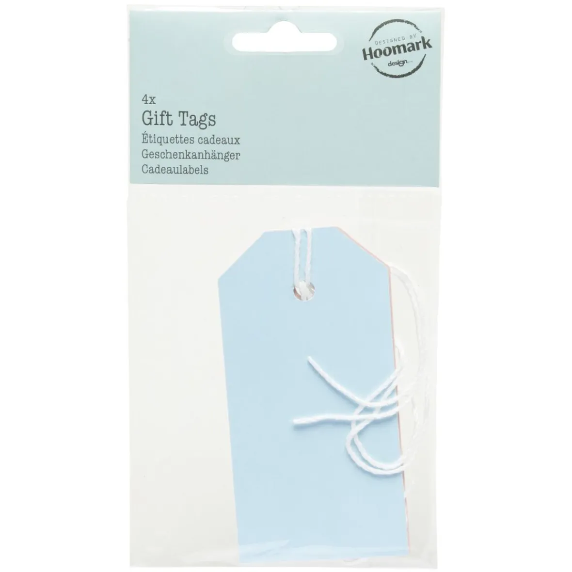 Étiquette cadeau aux couleurs pastel x4-Gifi