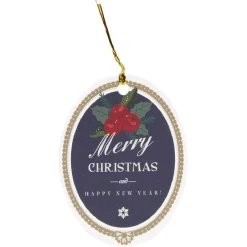 Étiquette cadeau Noël Tradition x6-Gifi Sale