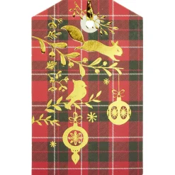 Étiquette cadeau Noël Tradition x6-Gifi