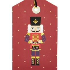 Étiquette cadeau Noël Tradition x6-Gifi